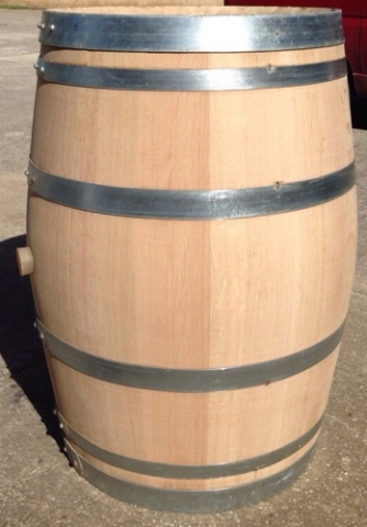 Used 225 liters french oak barrique