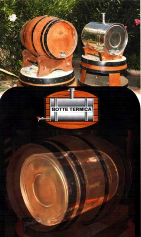 Thermal barrel capacity 15 liters