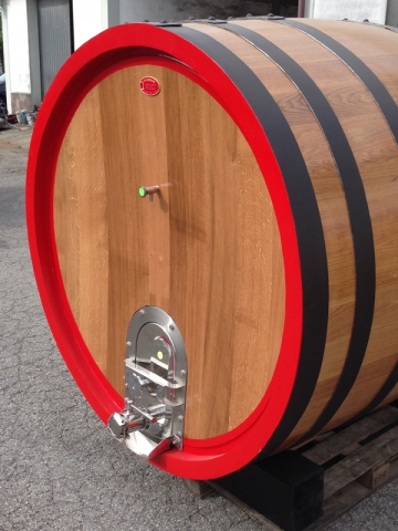 Slavonia oak barrel, capacity 22 hl