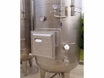 25 hl stainless steel autoclave for wine, new on occasion
