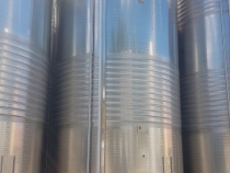 Vertical cylindrical stainless steel tanks hl 300