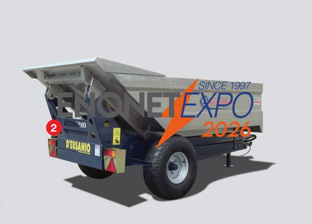 Rimorchio a forbice per carico camion drf 30/s