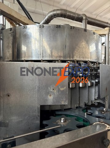 Riempitrice rotativa industriale produzione 3.000 b/h