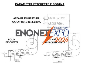 Etichettatrice semiautomatica 600 b/h