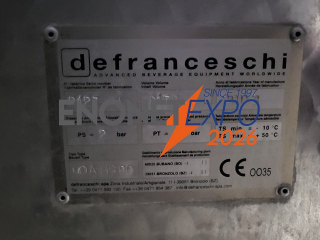 Pressa de franceschi in acciaio inox