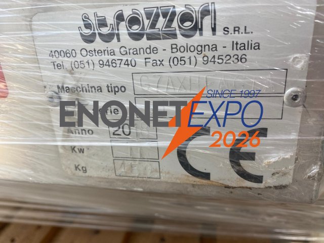 Pompa per uva e vinaccia strazzari g7