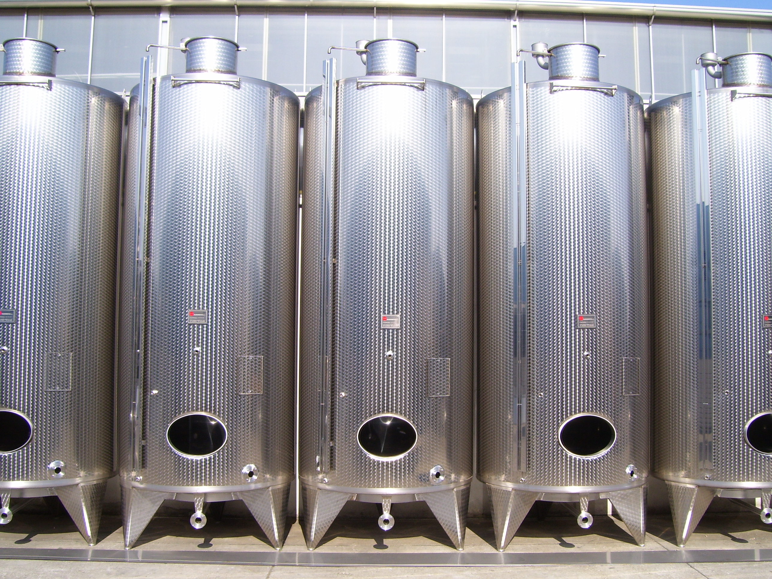 STEEL STORAGE TANK FOR NEW WINE HL 100