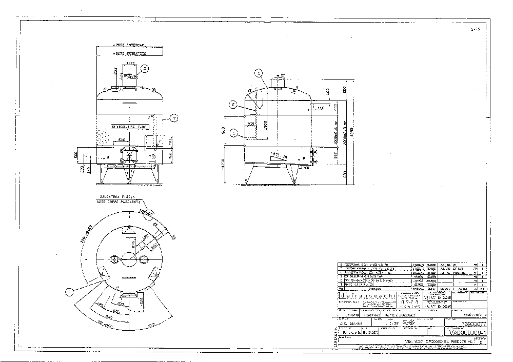 Vinificator tank hl 75