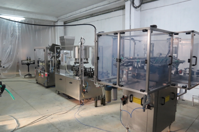 Bottling line 1500 b / h