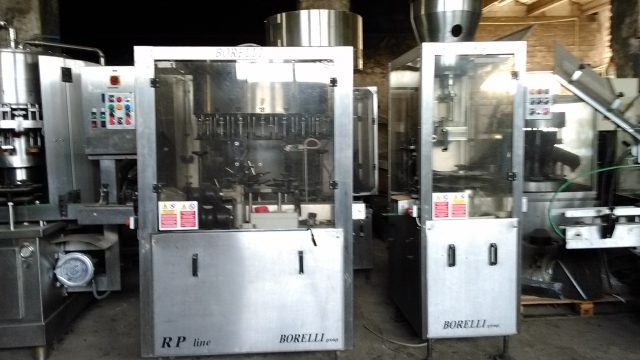 Complete gravity line 2,000 bottles / h