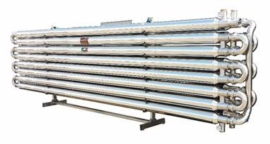 Pipe to pipe heat exchanger