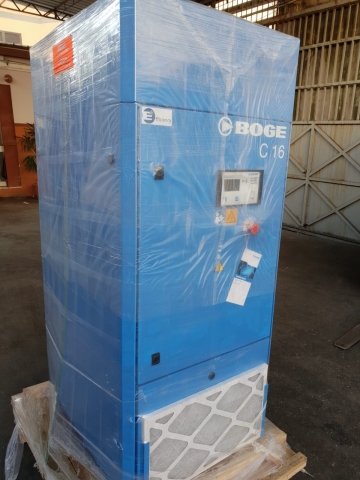 Silenced rotary screw compressor Boge C16