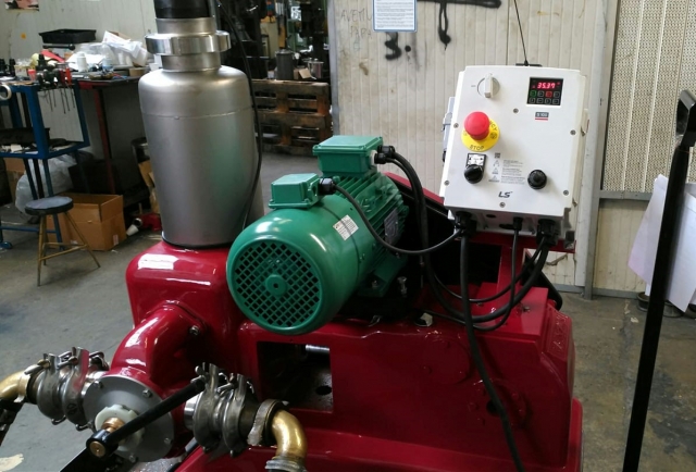  Piston pump Backward100/190 hl / h