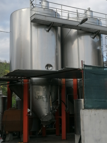 350 hl stainless steel fermenters