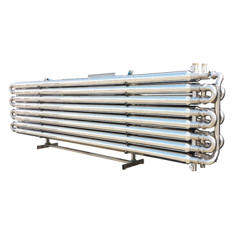 Tube-in-tube heat exchangers 