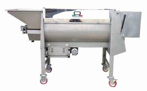 Destemmer-crusher in stainless steel