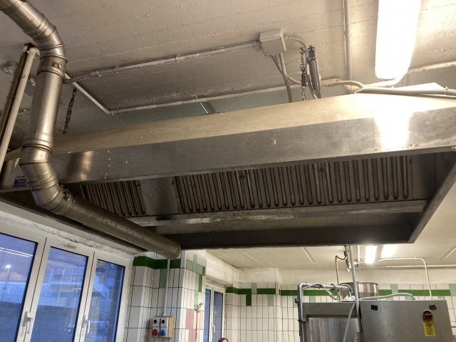 Stainless steel hood