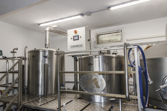 Beer production plant