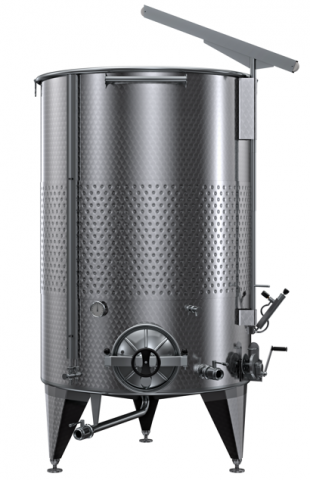 Always full 25 hl stainless steel tank