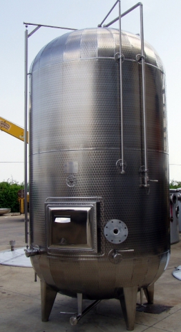 Autoclave inox per vino di occasione hl 100