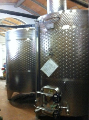 Wine-/ fermentino steel used hl 50