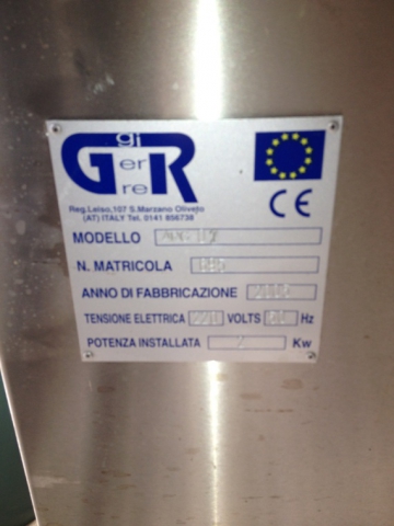 Used labelling machine gierre