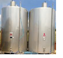 Used stainless steel tank hl 200