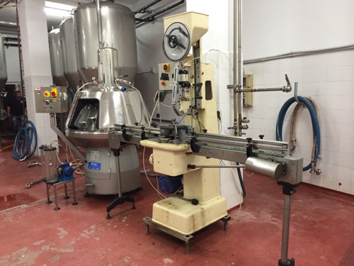 Complete bottling line