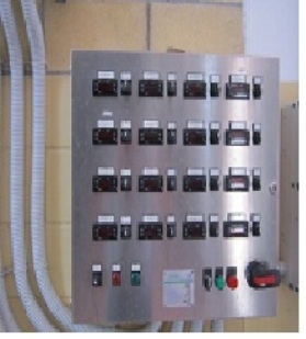 Quadro elettrico 16 controller