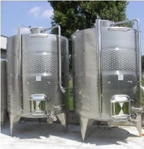 Serbatoio vinificazione inox nuovo hl 50