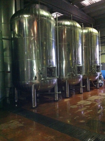 Used autoclave for wine, capacity hl 123