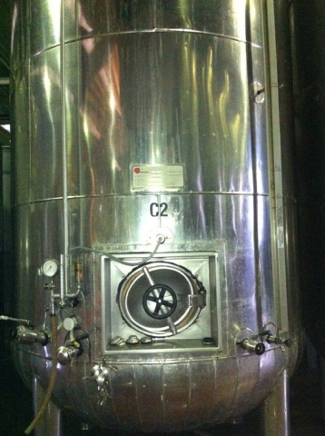 Used autoclave for wine, capacity hl 123