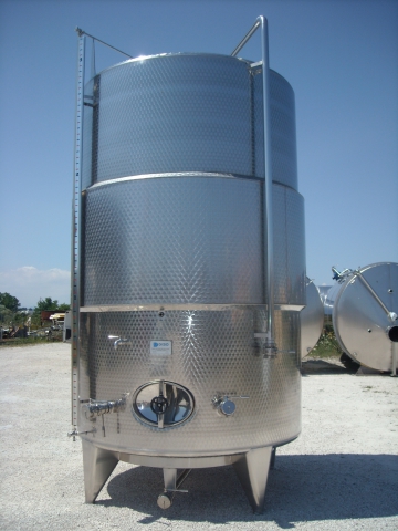 Serbatoio inox stoccaggio nuovo hl 100