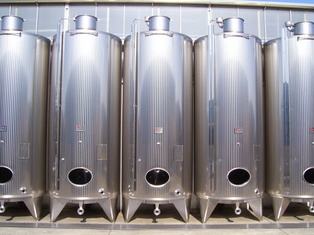 Steel storage tank for new wine hl 100