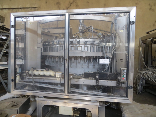 Isobaric filling machine with 48 taps