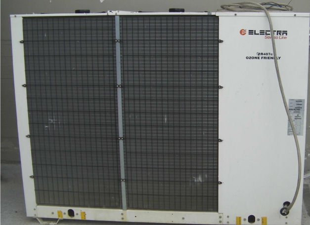 Used chiller water-air cls 182 seveso