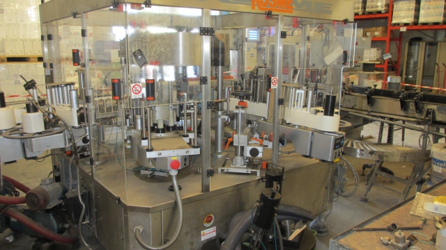 Machinery for bottling line