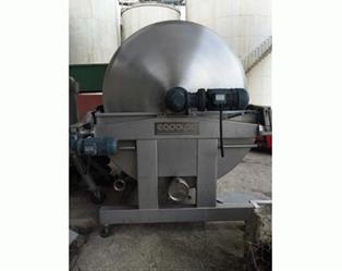 Used rotary vacuum filter, 10 sqm