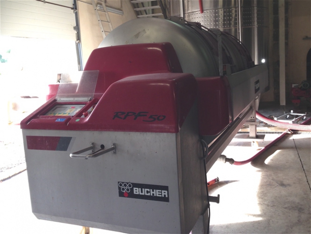 Press used bucher rpf 50