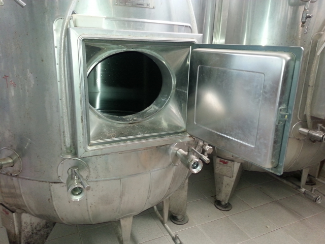 Autoclave inox per vino usato hl 50