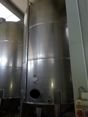 Serbatoio inox per vino usato hl 300