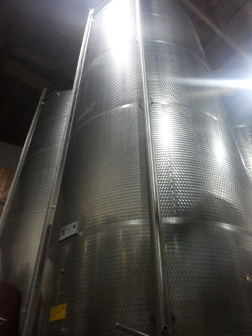 Serbatoio inox per vino usato hl 300