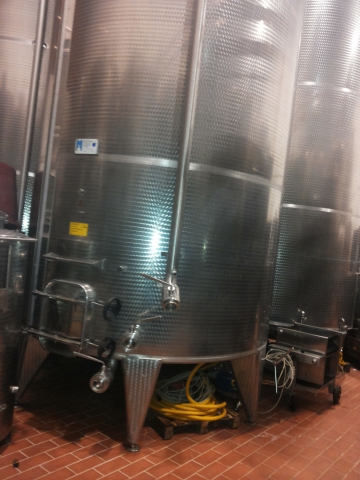 Tank steel for wine used hl 300