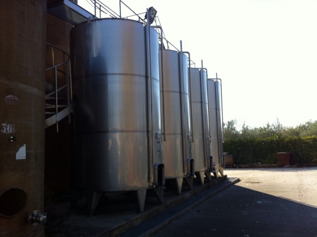 Vinification tanks, 150 hl