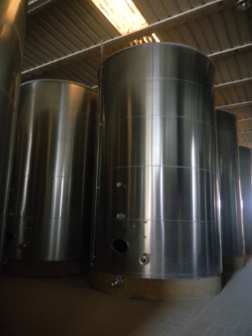 Serbatoio in acciaio inox da 600 hl di zio