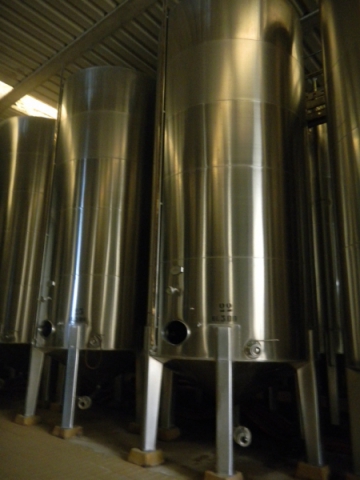 Serbatoi in acciaio inox da 300 hl di zio