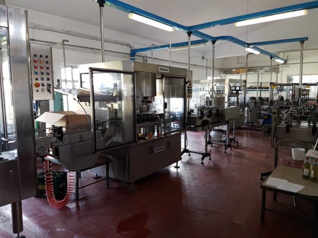 Complete bottling line 6000 b/h