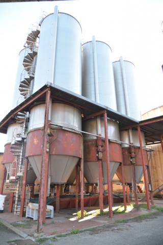 Stainless steel tank, capacity hl 1200