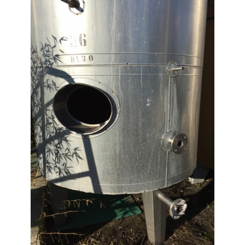 Serbatoio in acciaio inox hl 50 dizio