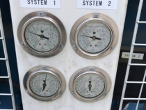 Refrigerated central air-condensed